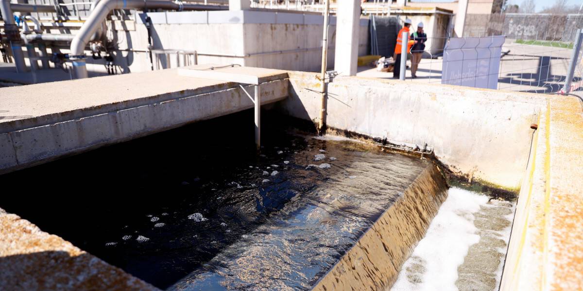 Tractament d'aigua a Sant Pau de Riu-sec. Autor: David Jiménez.