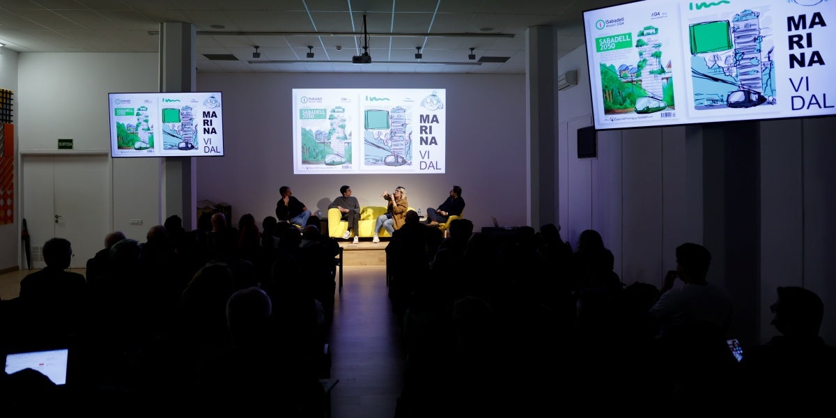 Presentació de l'Anuari, que inclou la història gràfica 'La cartolina, de Marina Vidal. Autor: D.Jiménez.