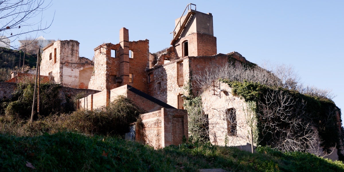 El molí Torrella del riu Ripoll fa uns dies. Autor: D.Jiménez.