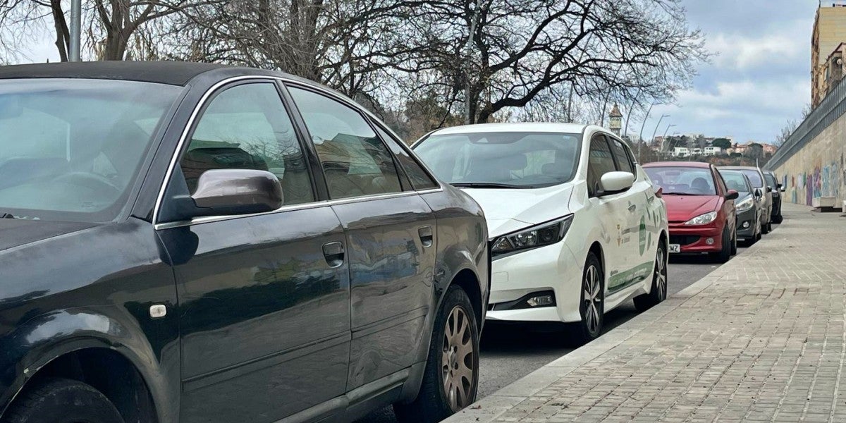 Places d'aparcament plenes a Torre-romeu. Autor: Jordi M.