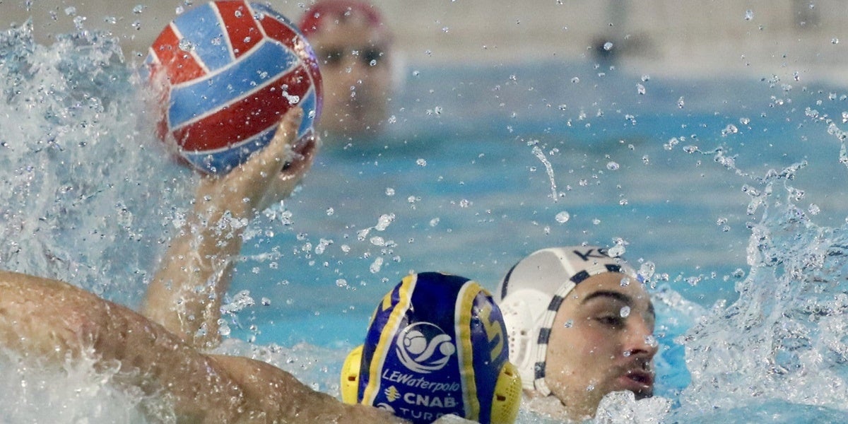 Barroso, durant la final. RFEN