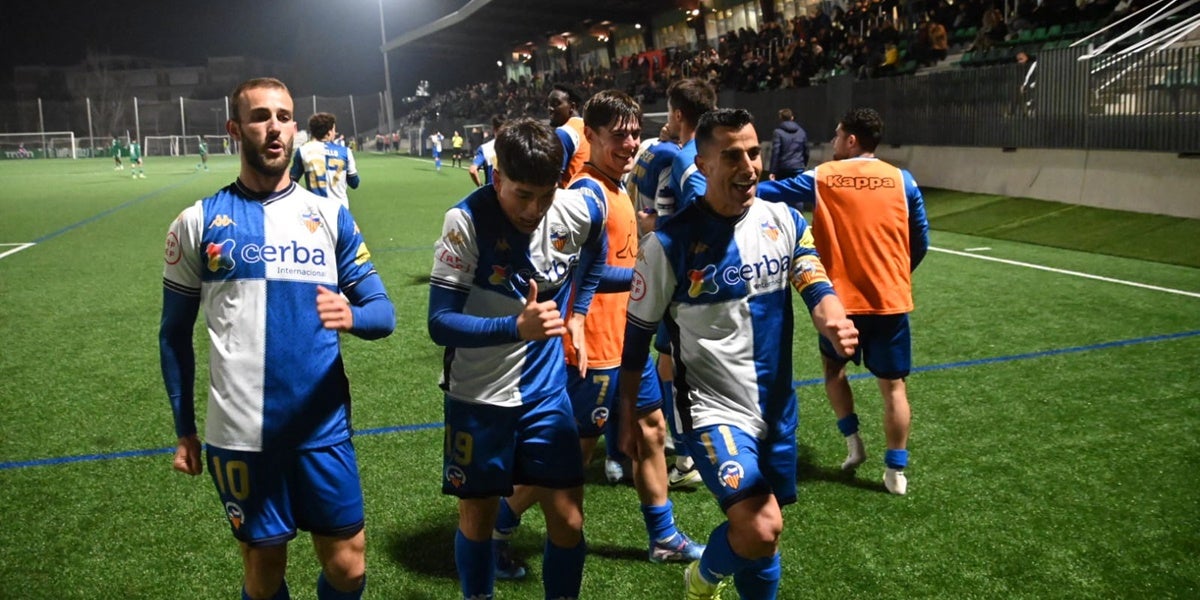 Instant de la celebració del gol de Martínez. Autor: Críspulo Díaz