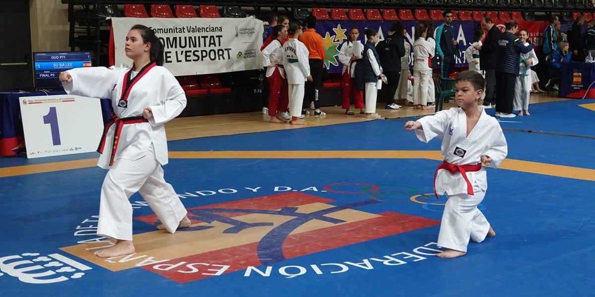 Exhibició de parapoomsae. Autor: Cedida