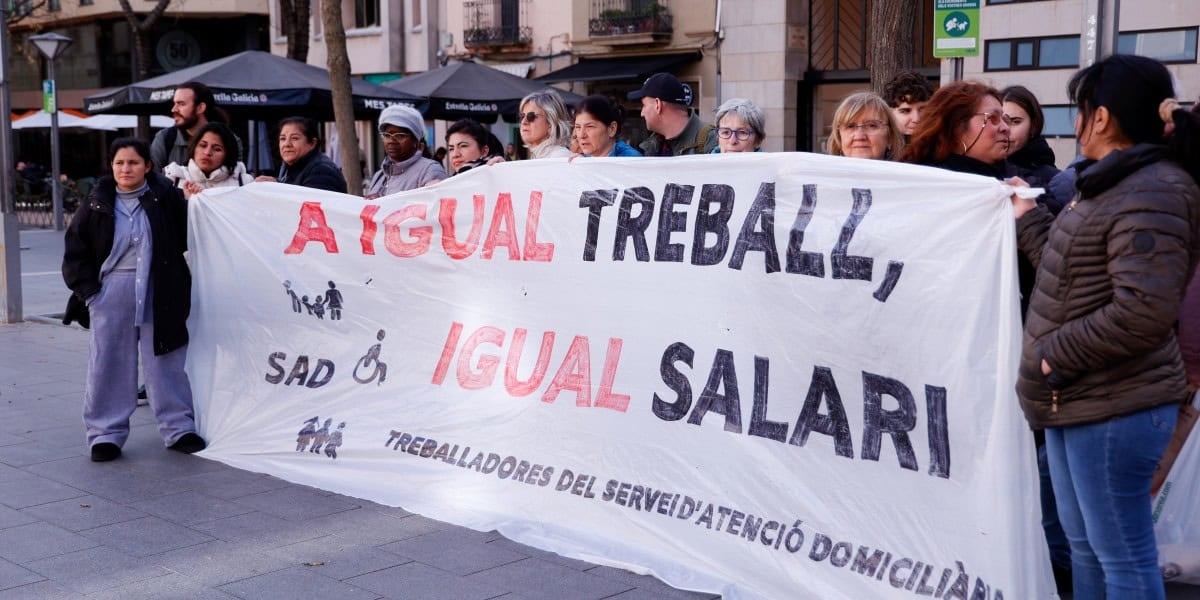 Concentració del SAD. Autor: D. Jiménez.