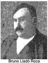 Una de les poques fotos de Bru Lladó.