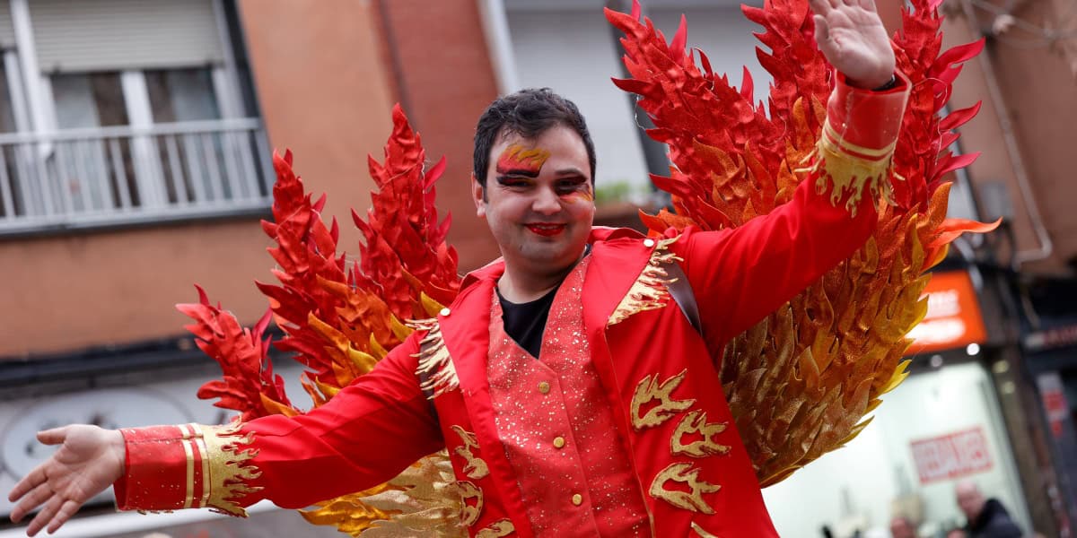 Una de les comparses del carnaval de Ca n'Oriac. Autor: D.Jiménez.