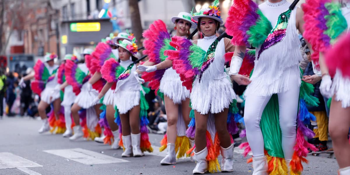 Una de les comparses del carnaval de Ca n'Oriac. Autor: D.Jiménez.
