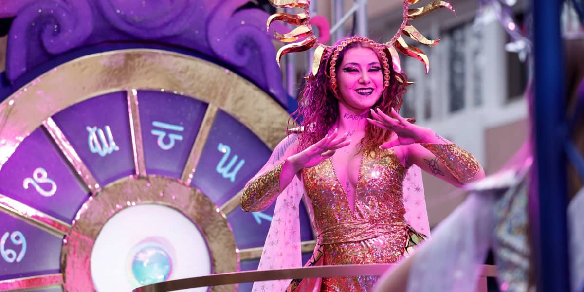 Una de les comparses del carnaval de Ca n'Oriac. Autor: D.Jiménez.