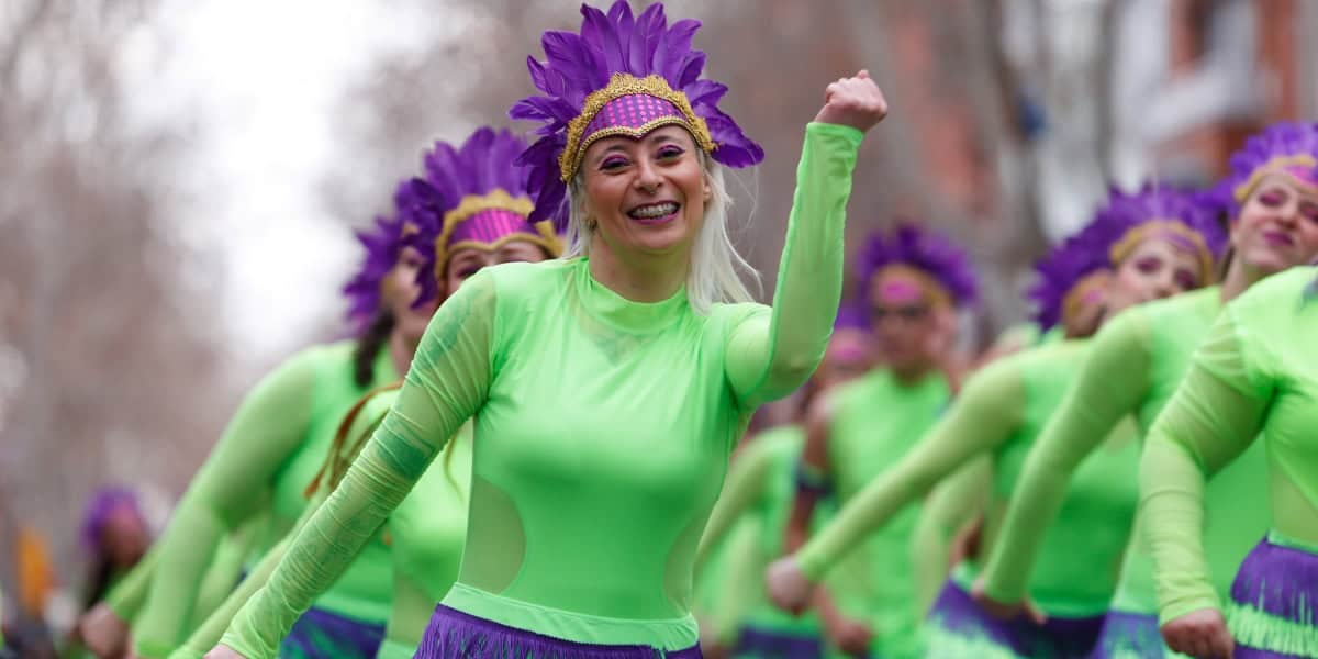 Una de les comparses del carnaval de Ca n'Oriac. Autor: D.Jiménez.