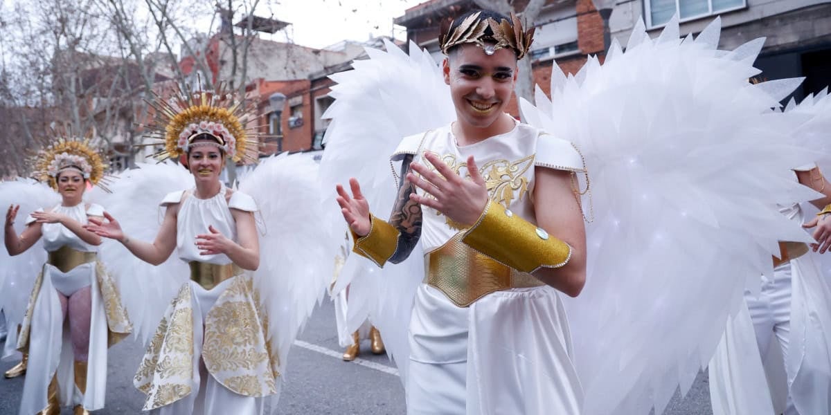 Una de les comparses del carnaval de Ca n'Oriac. Autor: D.Jiménez.
