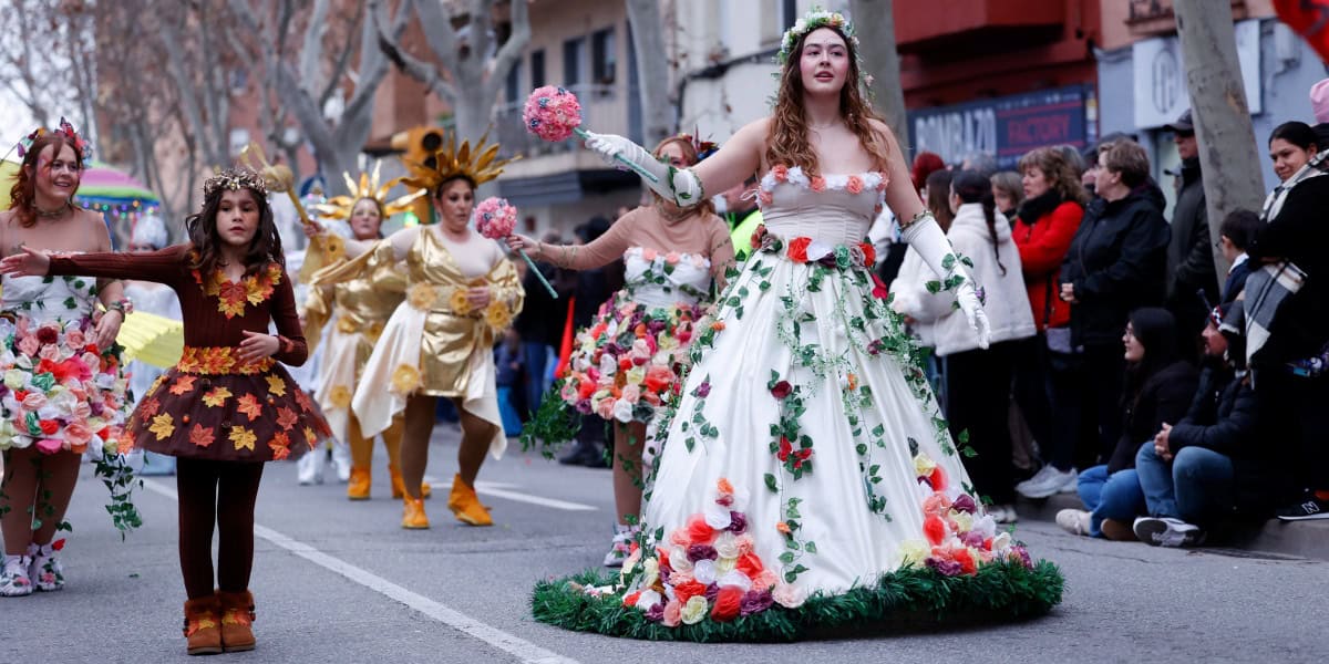 Una de les comparses del carnaval de Ca n'Oriac. Autor: D.Jiménez.