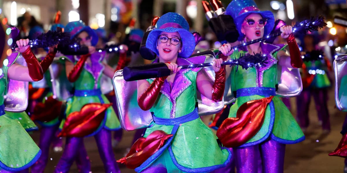 Una de les comparses del Carnaval 2025 a Sabadell. Autor: D.Jiménez.