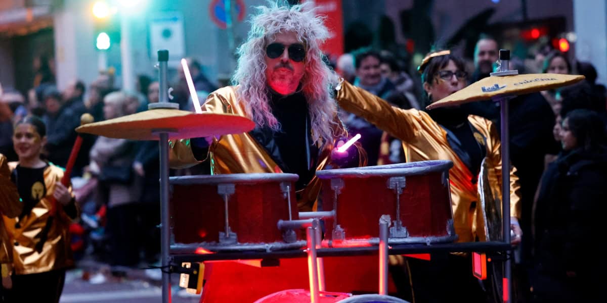 Una de les comparses del Carnaval 2025 a Sabadell. Autor: D.Jiménez.