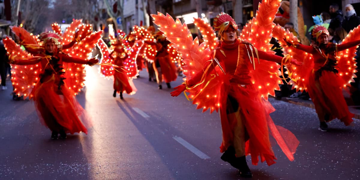 Una de les comparses del Carnaval 2025 a Sabadell. Autor: D.Jiménez.