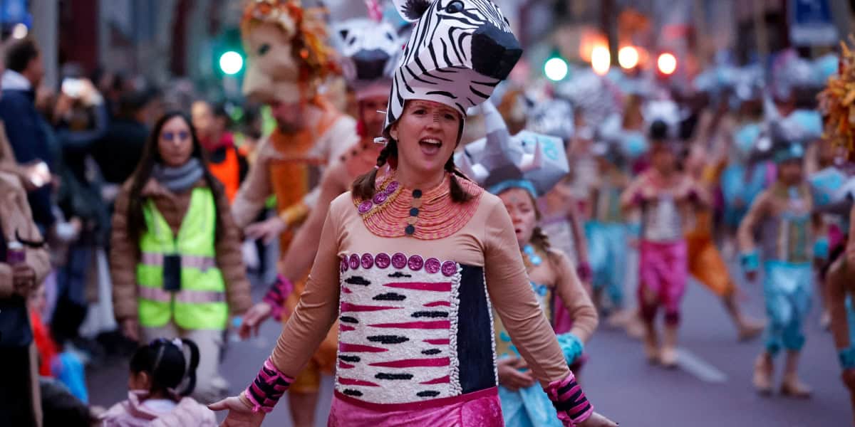 Una de les comparses del Carnaval 2025 a Sabadell. Autor: D.Jiménez.