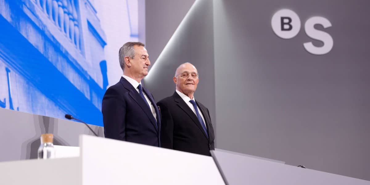 Oliu i González-Bueno, a la Junta d'Accionistes del Banc Sabadell. Autor: David Jiménez.