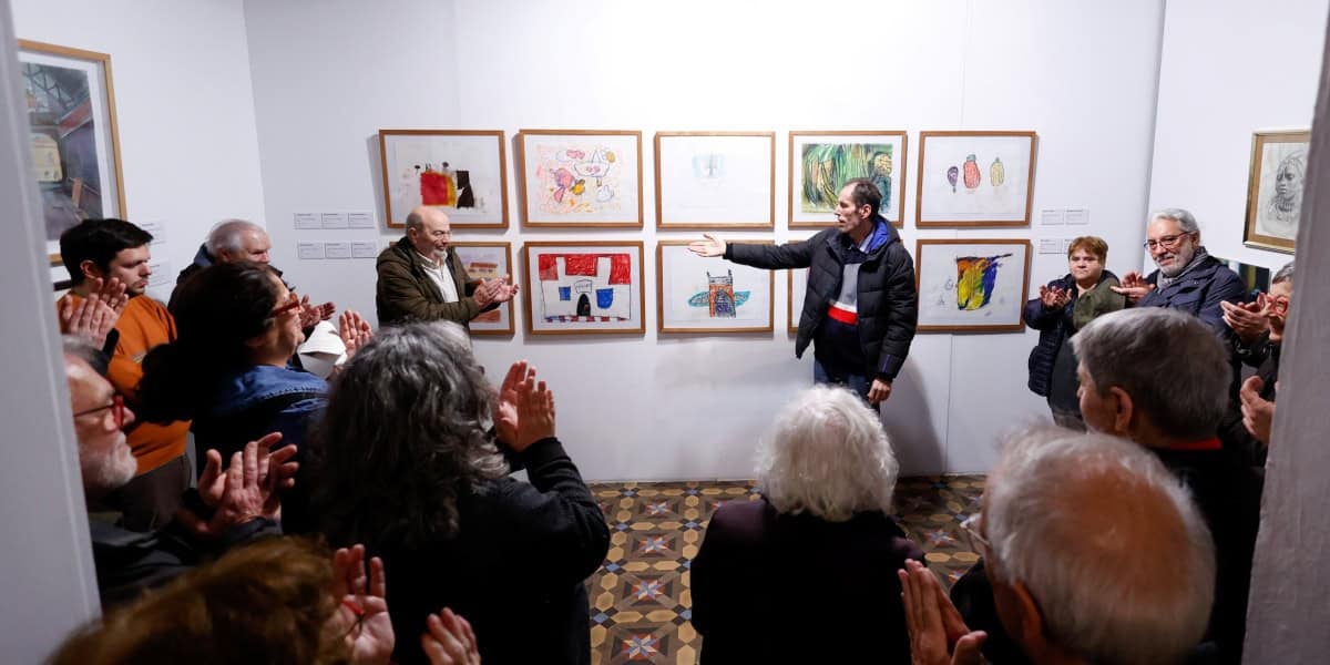 Exposició sobre Ramon Noé a partir de la reinterpretació. Autor: D.Jiménez.