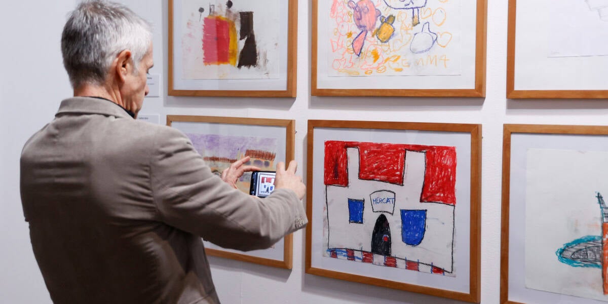 Exposició sobre Ramon Noé a partir de la reinterpretació. Autor: D.Jiménez.