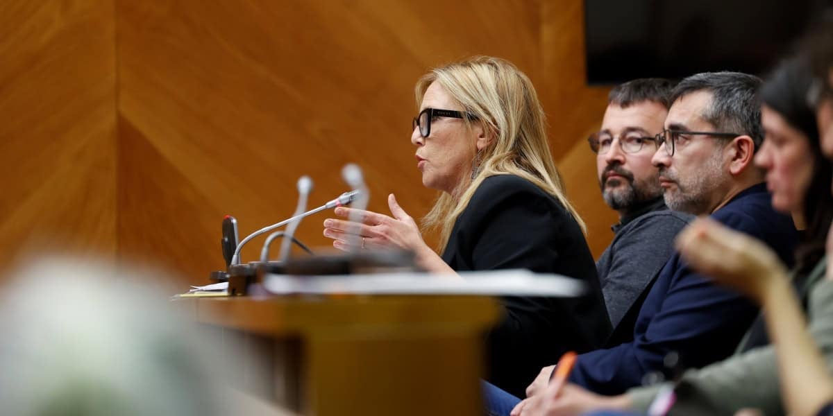 La regidora d'ERC, Sílvia Renom, al ple, crítica amb la moció sobre multireincidència. Autor: D.Jiménez