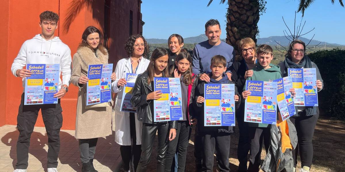 Presentació de la vuitena edició de Sabadell Corre pels Nens i les Nenes. Autor: Jordi M.