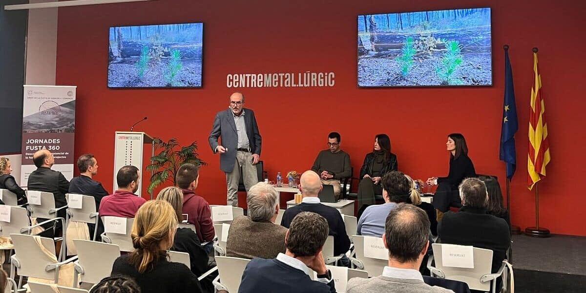 Un moment de les primeres Jornades de la Fusta 360. Autor: Jordi M.