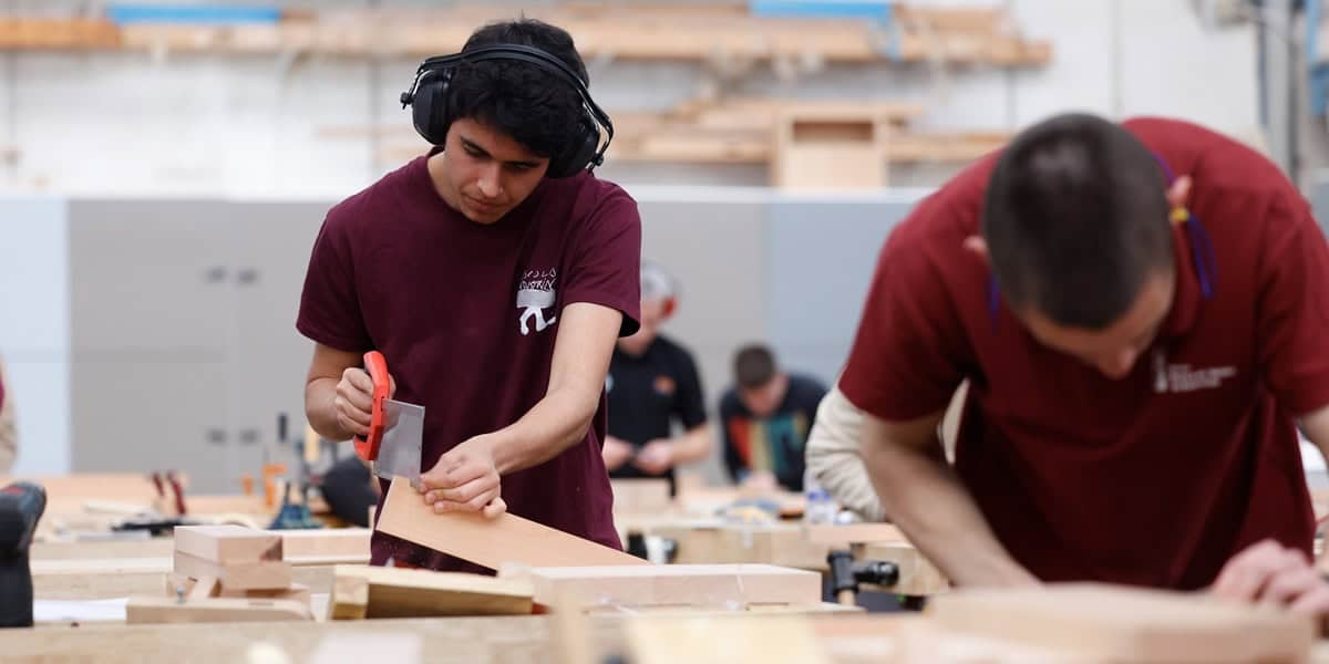 Els aspirants, treballant al màxim amb els nervis. Autor: D. Jiménez