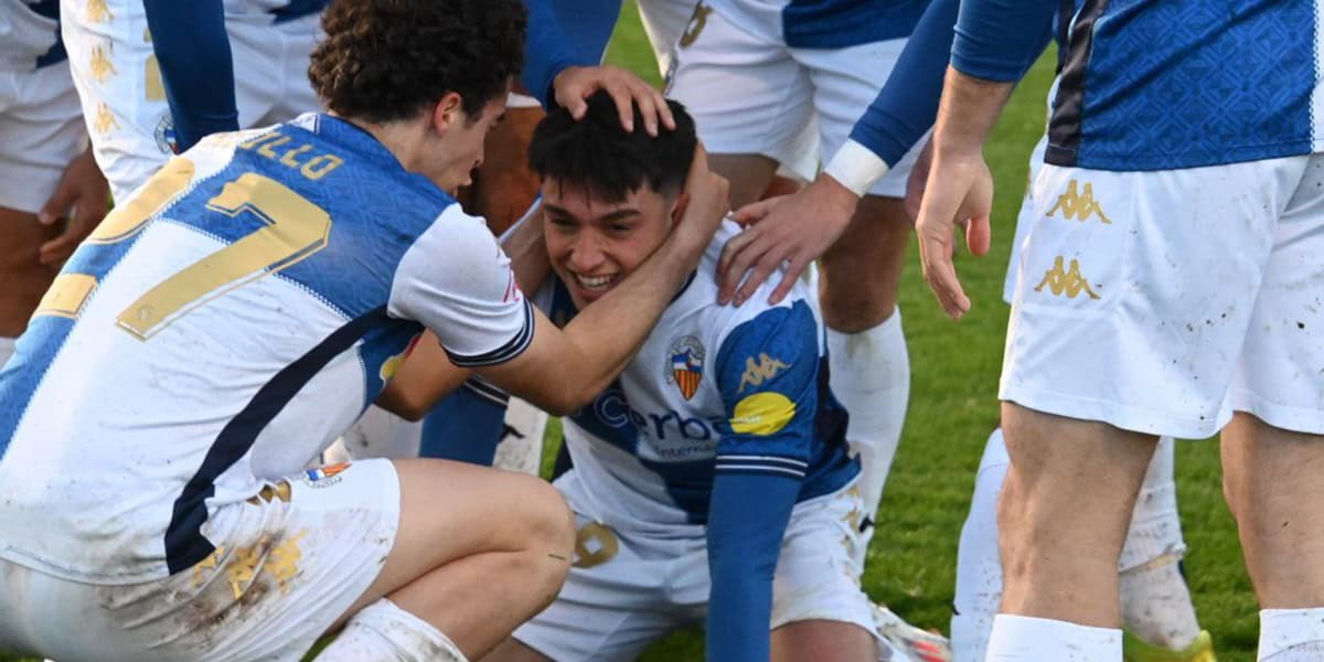 Miguelete, després del gol. @CESabadell, via X