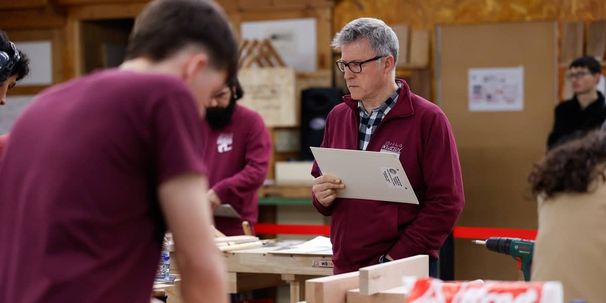 Un dels supervisors durant la prova. Autor: D. Jiménez