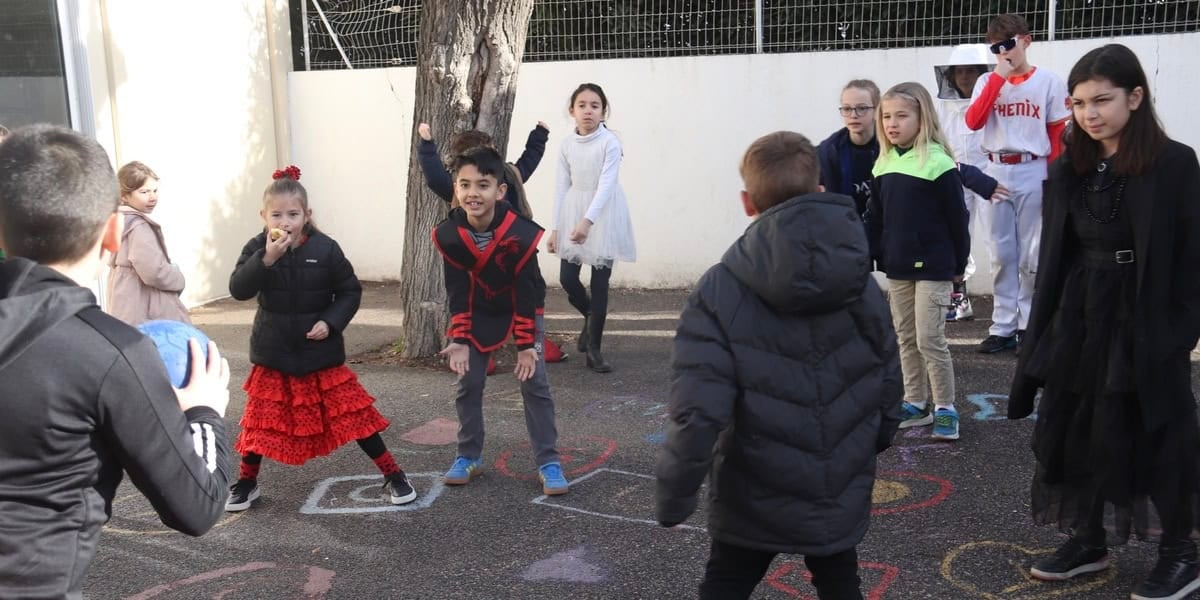 Alumnes de la Bressola, a Perpinyà, en una imatge d'arxiu. Autor: ACN.