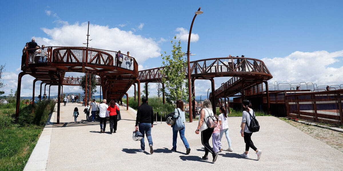 Obertura del Parc de les Aigües. Autor: D. Jiménez.