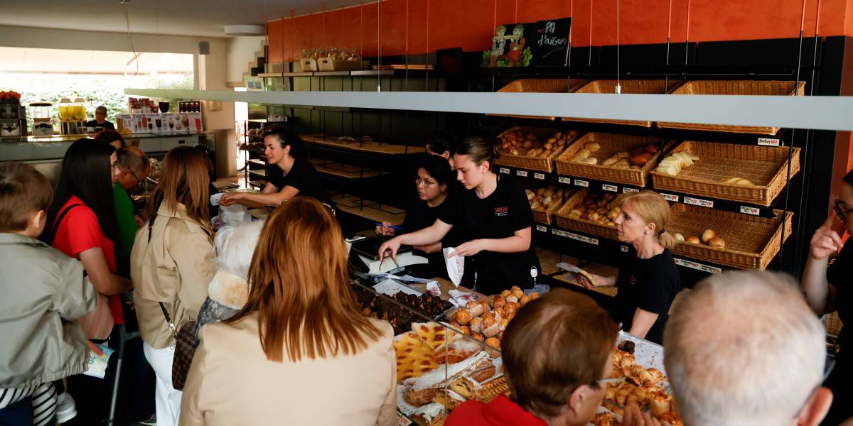 Forn de pa, durant l'apagada. Autor: David Jiménez.