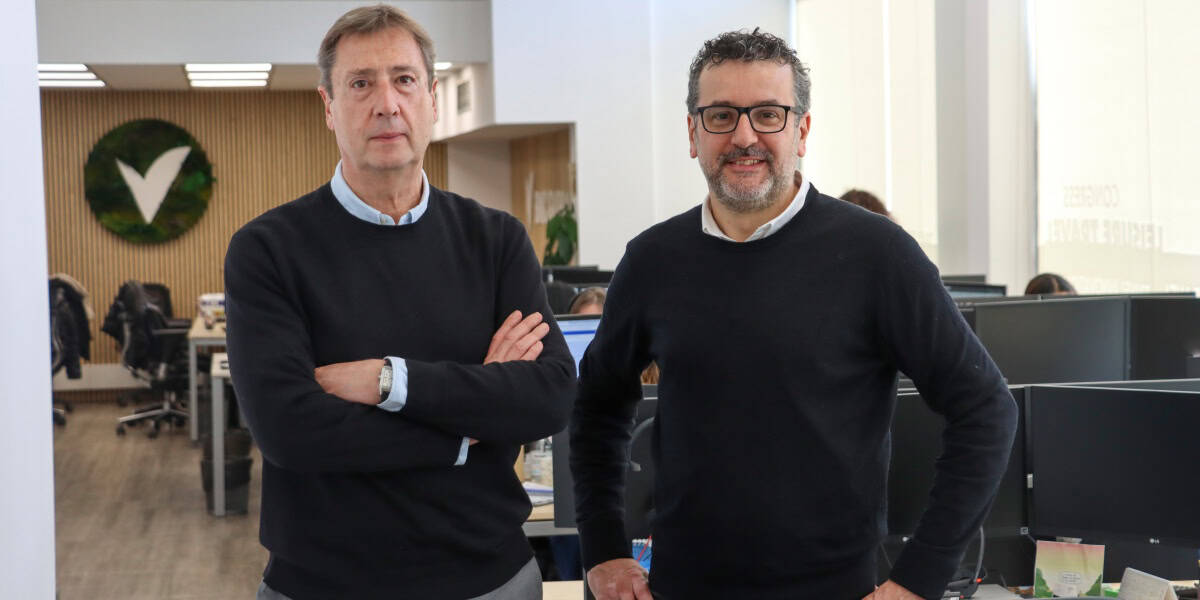 Josep Figuerola, president del grup BMC Global & Promoviatges, i Jordi Osuna, CEO del grup. Autor: cedida.