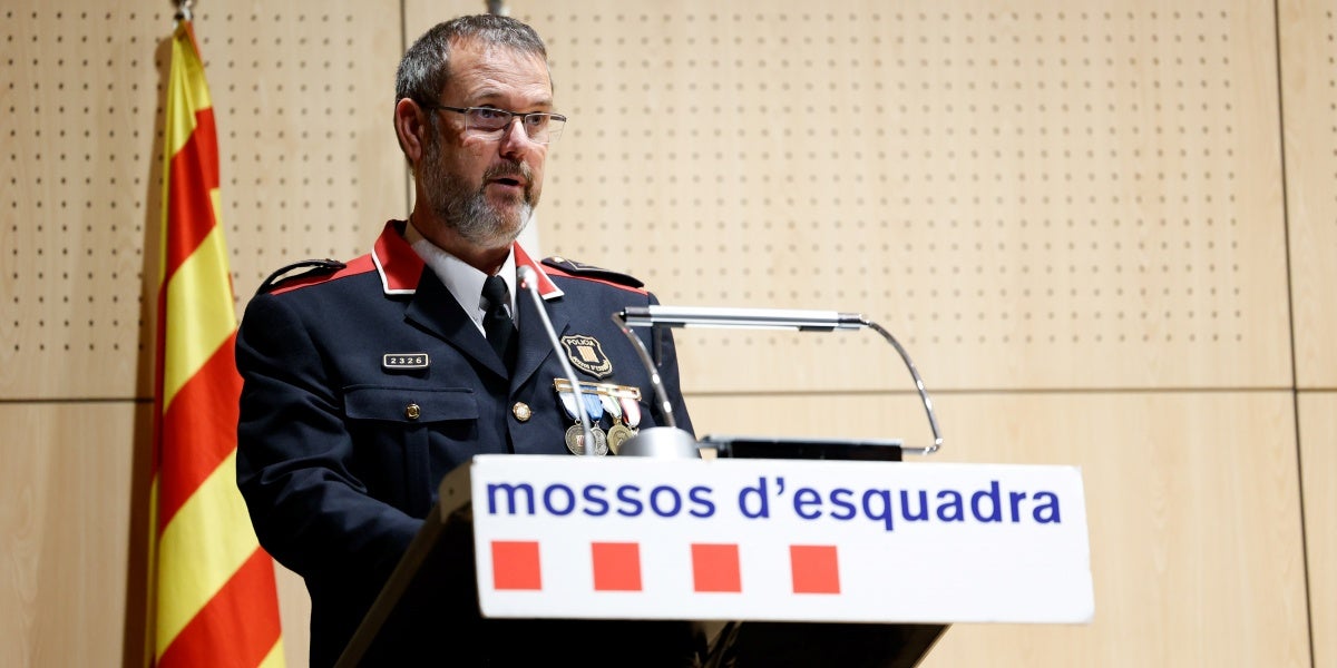 Els Mossos es reivindiquen durant el Dia de les Esquadres 2025, 48 hores després de la gran apagada. Autor: D.Jiménez.