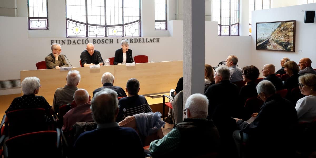 Presentació del llibre 'Els fronts infinits', de Josep M.Benaul, la biografia d'Andreu Castells. Autor: D.Jiménez.