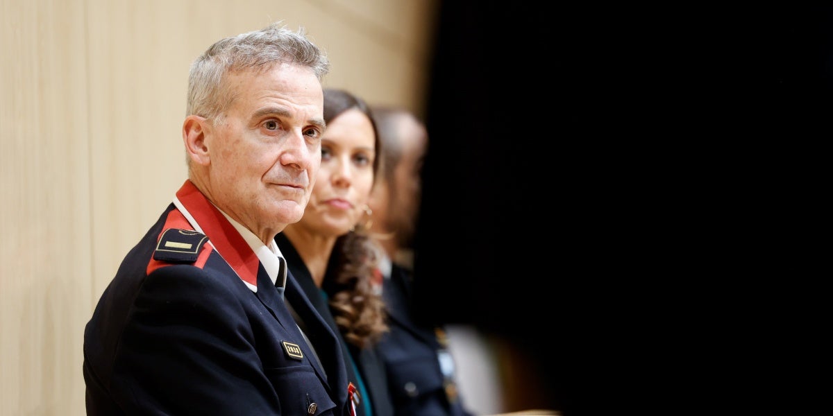 Els Mossos es reivindiquen durant el Dia de les Esquadres 2025, 48 hores després de la gran apagada. Autor: D.Jiménez.