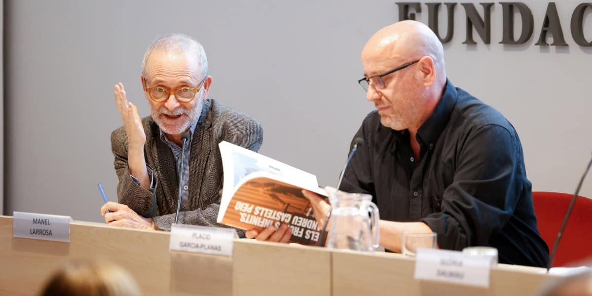 Presentació del llibre 'Els fronts infinits', de Josep M.Benaul, la biografia d'Andreu Castells. Autor: D.Jiménez.