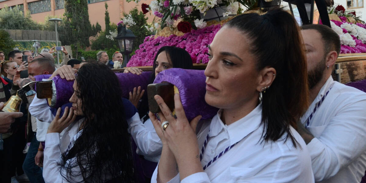 Processó de Divendres Sant, l'any 2025. Autor: J.d.A.