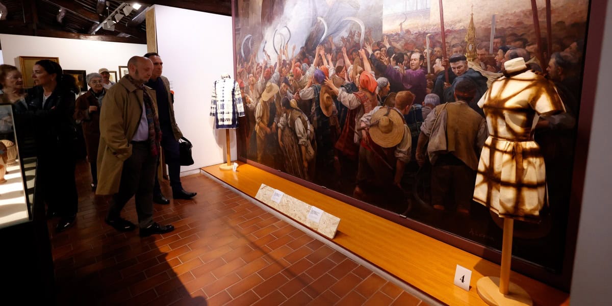 Una imatge de la mostra 'Sabadell Crea' al Museu d'Art., que es pot visitar per Setmana Santa. Autor: D.Jiménez.