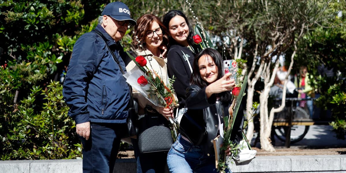 Imatges de la diada de Sant Jordi 2025 a Sabadell. Autor: D.Jiménez.