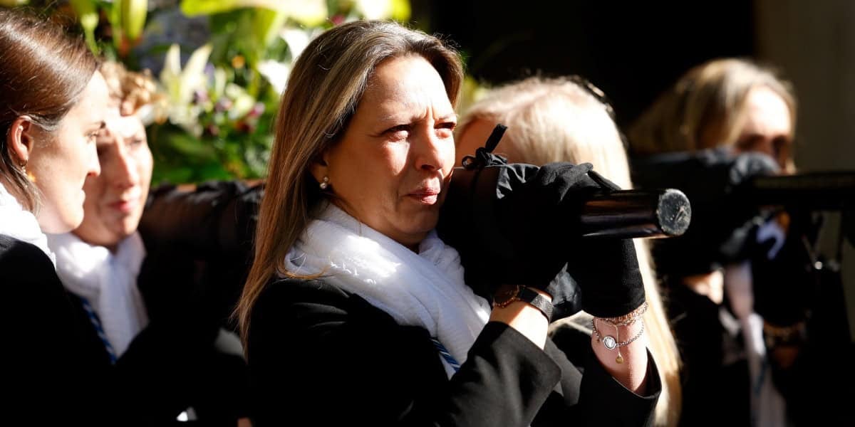 Via Crucis de Divendres Sant a Sabadell, el 18 d'abril de 2025. Autor: D.Jiménez.