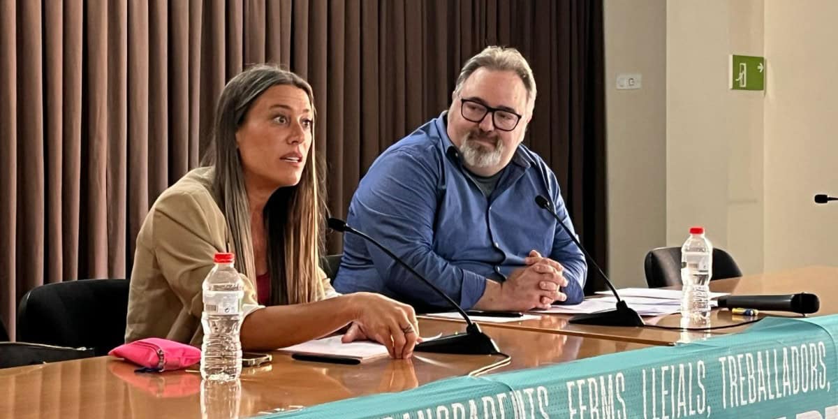 Míriam Nogueras i Francesc Baró. Autor: Jordi M.