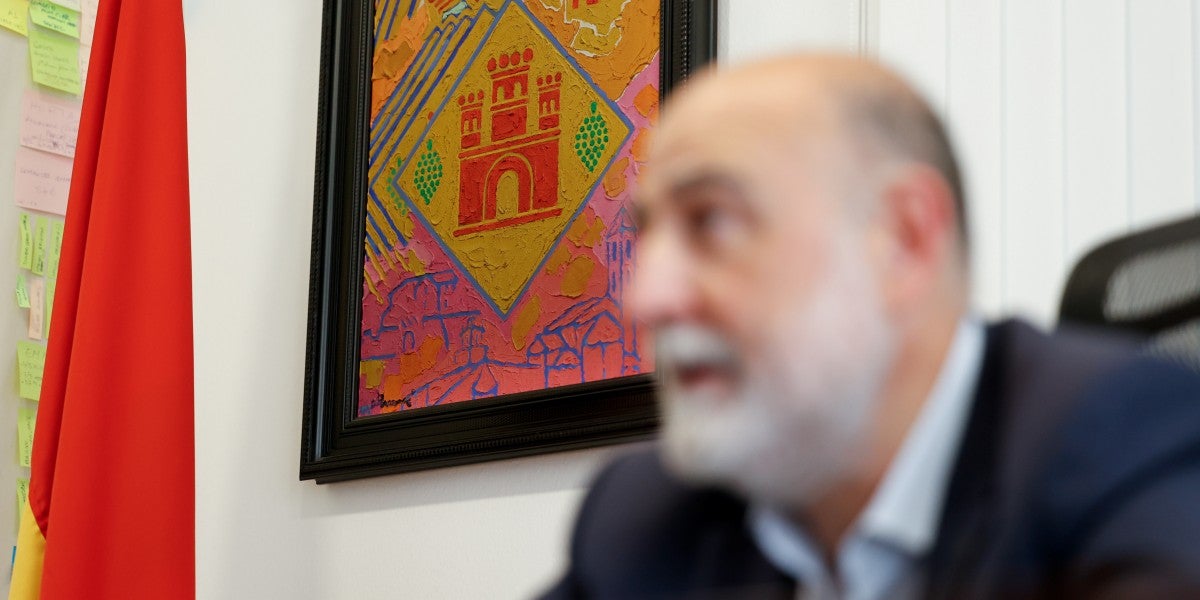 Xavier Garcés, alcalde de Barberà del Vallès. Autor: David Jiménez.