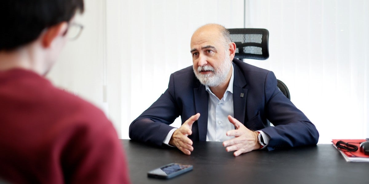 Xavier Garcés, alcalde de Barberà del Vallès. Autor: David Jiménez.