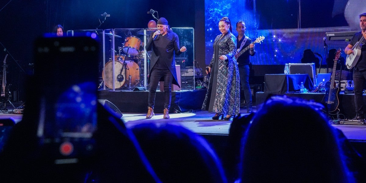 Un moment del concert de Camela, al Festival Observa 2025. Autor: cedida.