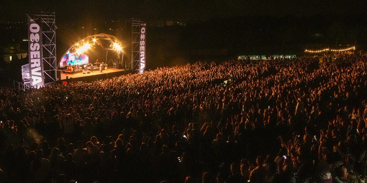 Un moment del concert de Camela, al Festival Observa 2025. Autor: cedida.