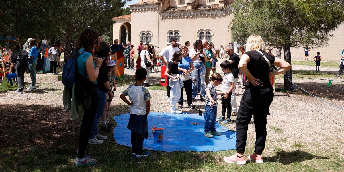 Jocs infantils a l'Aplec de la Salut. Autor: David Jiménez.