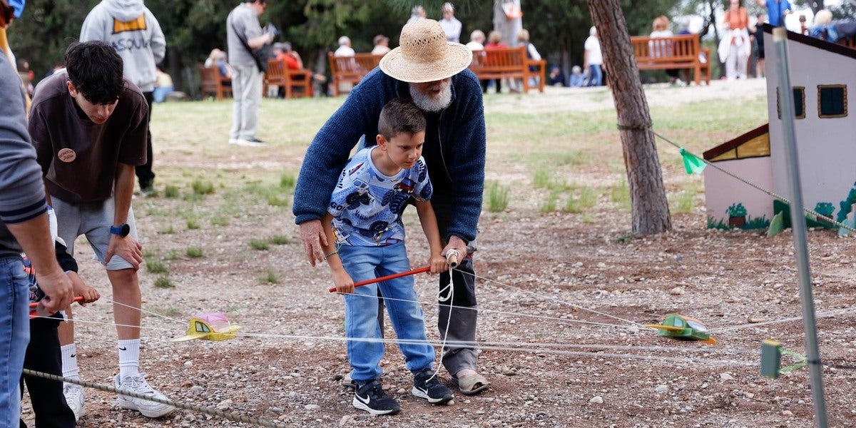 Jocs infantils a l'Aplec de la Salut. Autor: David Jiménez.