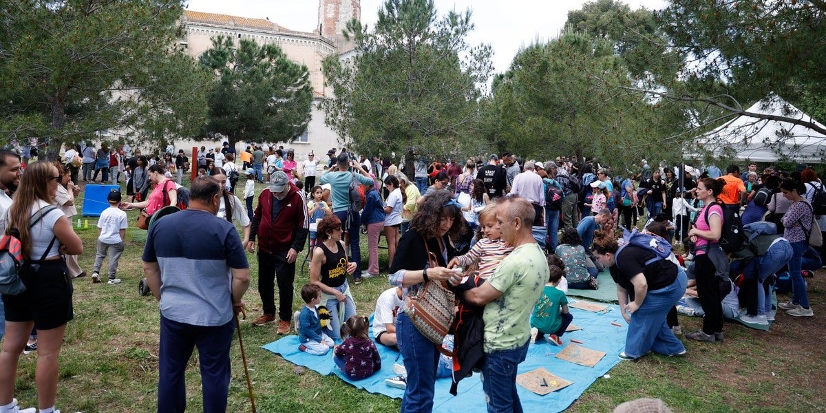 Jocs infantils a l'Aplec de la Salut. Autor: David Jiménez.