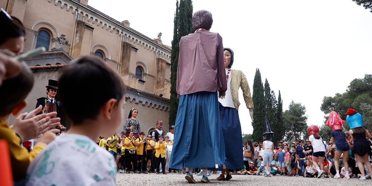 Gegants a l'Aplec de la Salut. Autor: David Jiménez.
