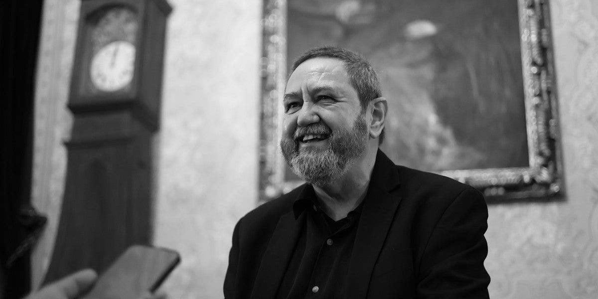 L'historiador de l'art Josep Casamartina, al Museu d'Art. Autor: D.Jiménez.